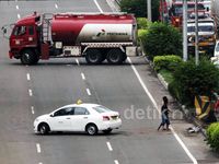 Macet Parah, Pengendara Balik Arah