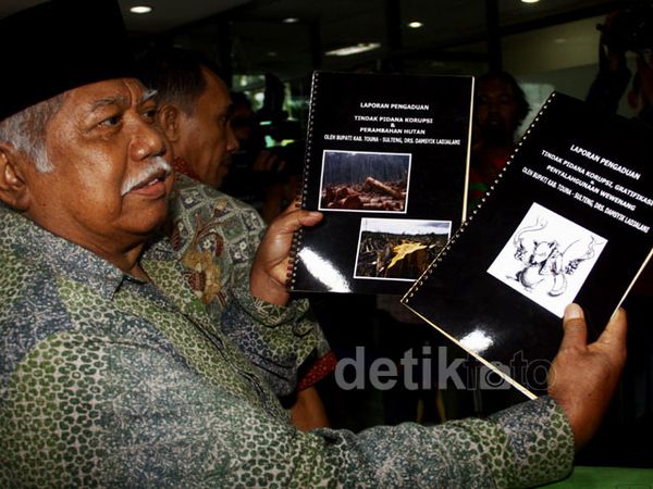 Mantan Anggota DPD RI Lapor Kasus Korupsi