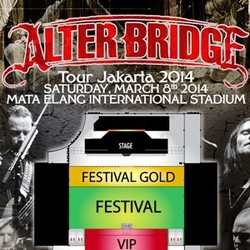 Pre-Sale Alter Bridge Dijual Mulai Rp 400 Ribu