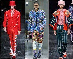 Paris Mens Fashion Week: Tren Legging untuk Pria dan Hiasan Kepala ala Indian