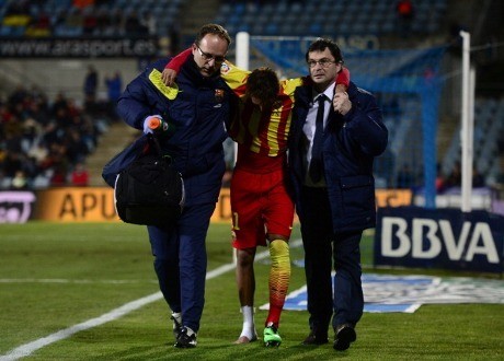 Neymar Cedera Pergelangan Kaki