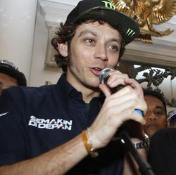 Valentino Rossi Terkesan dengan Kemacetan Jakarta