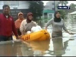 Banjir Melanda, Pasien Rumah Sakit Dievakuasi