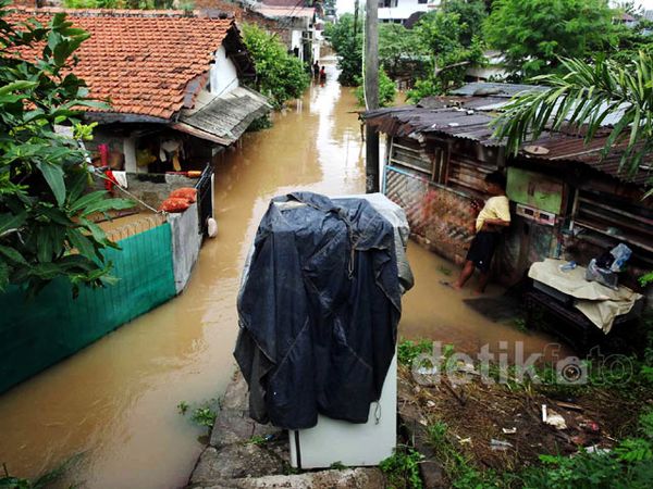 Tujuh RW di Cipinang Melayu Terendam Banjir 