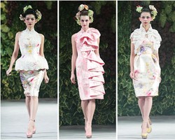 Busana Cheongsam Bergaya Eropa dalam Koleksi Terbaru Sebastian Gunawan