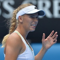 Wozniacki Disingkirkan Muguruza