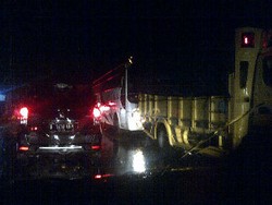 Banjir di Indramayu, Lalin di Pantura Macet Total