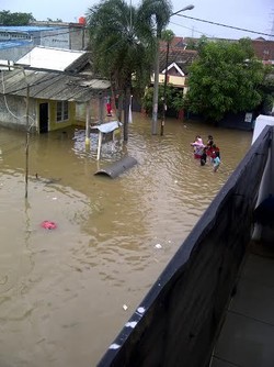 Banjir di Bekasi Tersebar di 81 Titik di 23 Kecamatan