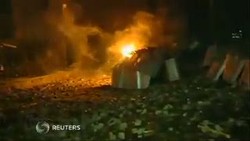 Rusuh Ukraina, Pasukan Anti Huru Hara Dihajar Bom Molotov