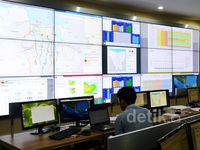 Menengok Ruang Pusat Informasi Banjir BPBD DKI