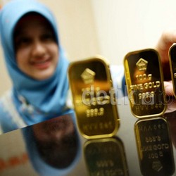 Harga Emas Lompat Rp 5.000/Gram di Awal Pekan