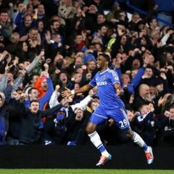 Etoo dan Hat-trick-nya ke Gawang Manchester United