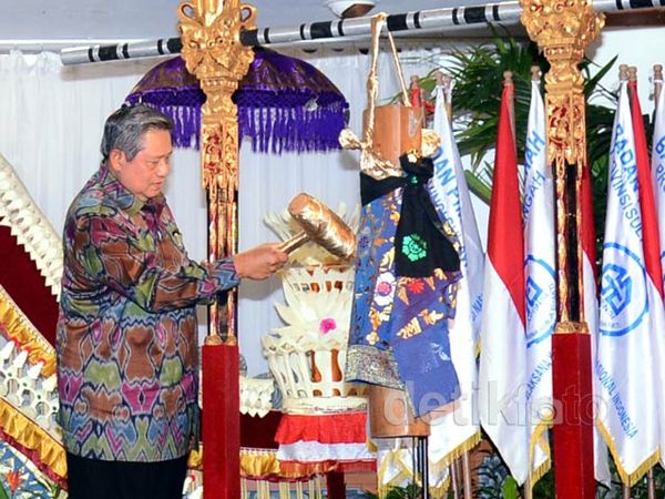 SBY Buka Munas Gapensi. 