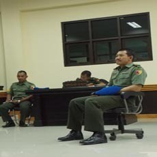 Pelda Edi, Pembunuh Pengusaha Besi Divonis Penjara 15 Tahun dan Dipecat