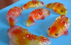 Nyam! Lezatnya Jelly Ikan Koi dan Cokelat untuk Rayakan Imlek