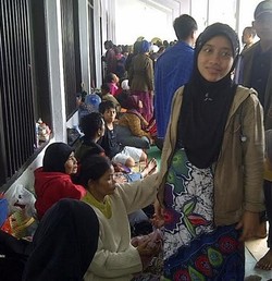 Curhat Ibu Hamil 9 Bulan di Posko Pengungsian Banjir Subang