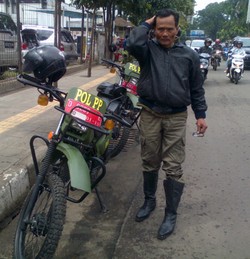 Biar Gampang Menindak, Satpol PP Bandung Kini Pakai Sepeda Motor