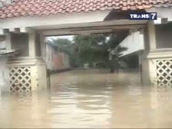 Air Meluap, Pemukiman Terendam