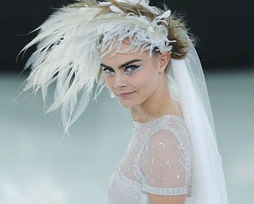 Tatanan Rambut Aneh di Pekan Mode Paris Haute Couture 2014