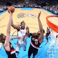Durant Bikin Lebih dari 30 Poin Lagi, Thunder Menang