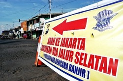 Kendaraan Menuju Jakarta Via Cirebon Dialihkan ke Jalur Selatan