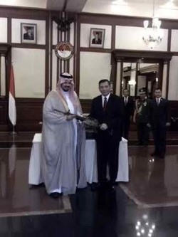 Wamen Pertahanan Saudi Jajaki Kerjasama Kendaraan Tempur dengan Indonesia