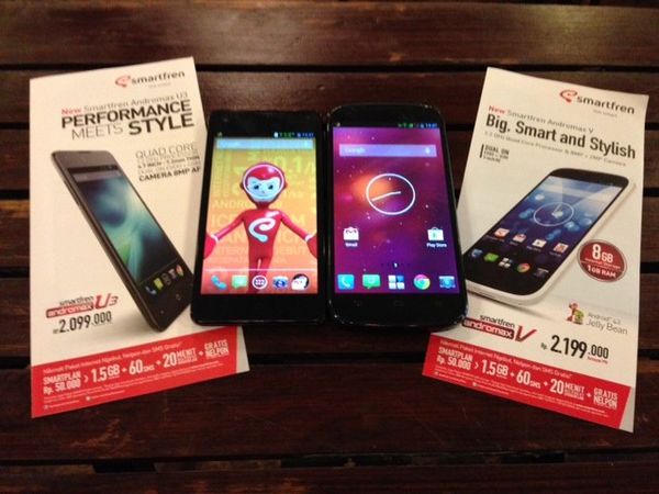 2 Jagoan Baru Smartfren, Andromax U3 & V