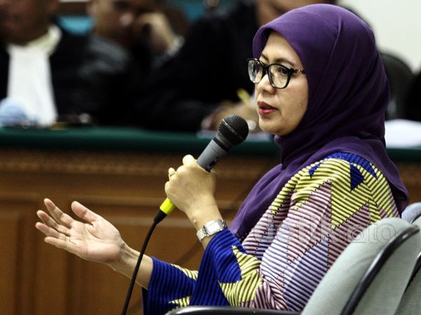 Chairun Nisa Bersaksi di Sidang Suap MK