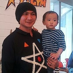 Anji Ajak Anak Fitnes Sejak Dini