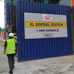 Stasiun MRT di Kuala Lumpur Dibangun 45 Meter di Bawah Tanah