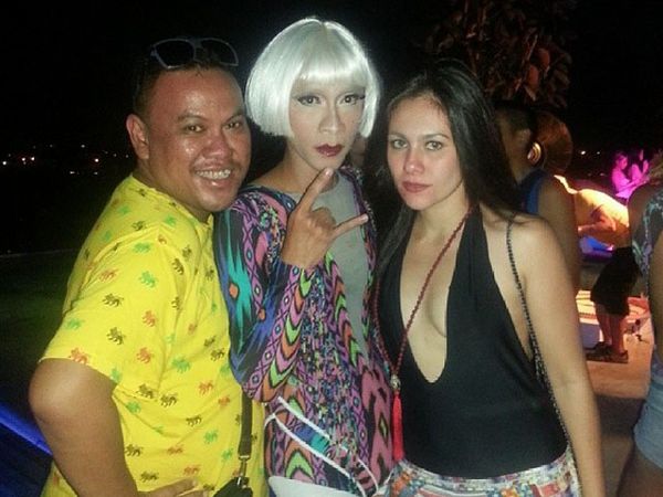 Wulan Guritno Seksi di Bali