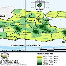 Curah Hujan di Jatim Lebih Rendah Dibandingkan di Jawa Sisi Barat