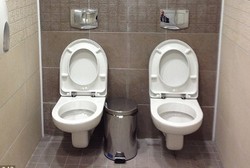 Toilet dengan 2 Jamban Bersebelahan Heboh di Twitter
