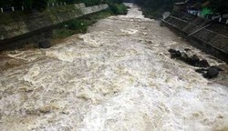  2 Jenazah Warga yang Hanyut di Kali Ciliwung Ditemukan