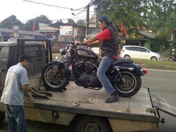 Motor Harley Keren ini Disita Polisi dari Pejabat Bea dan Cukai