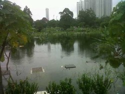 Cerita Sedih Nurjanah Lihat Makam Ibunda Terendam Banjir di TPU Karet Bivak