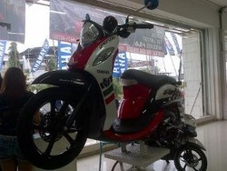 Yamaha Fino Injeksi Nongkrong di Jember