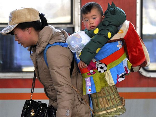 Jelang Imlek, Warga China Mulai Mudik