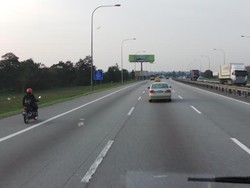 Gratis! Sepeda Motor Bisa Masuk Tol di Malaysia