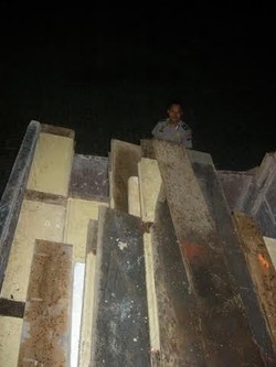 Penadah Kayu Bersejarah Milik PT KAI yang Dicuri Berhasil Dibekuk