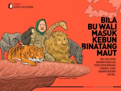 Bila Bu Wali Masuk Kebun Binatang Maut