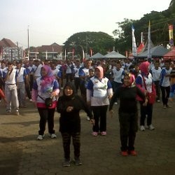 Car Free Day Banten Dimeriahkan Goyang YKS