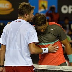Wawrinka: Nadal Temanku, Semoga Punggungmu Baik-Baik Saja