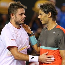 Nadal Bermain dengan Cedera, Wawrinka Juara