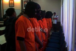 Jambret Polwan, 5 Anggota Geng Kopi Hitam Dibekuk