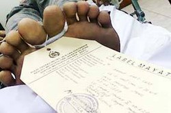 Usut Mayat Terborgol di Kali Sunter, Polisi Tunggu Hasil Autopsi 
