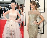 10 Selebriti dengan Gaun Terbaik di Red Carpet Grammy Awards 2014