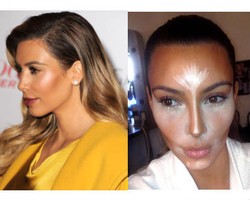 Teknik Contouring Wajah dengan Make-up ala Kim Kardashian
