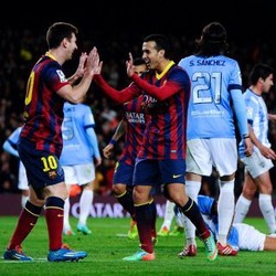 Kalahkan Malaga, Barcelona Kembali ke Puncak Klasemen