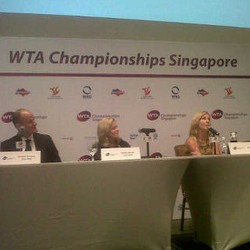 Oktober, Singapura Gelar WTA Championships